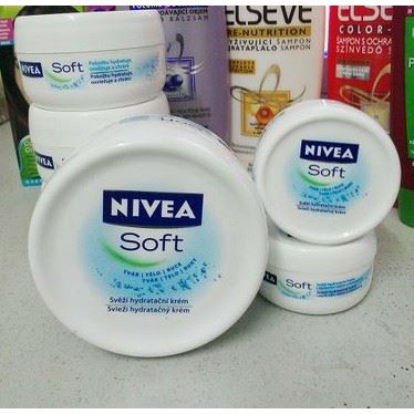 Kem dưỡng ẩm Nivea Soft 200ml hàng chính hãng Đức