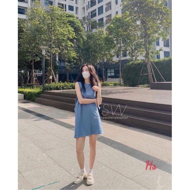 Váy sát nách logo đầu bò HS36
