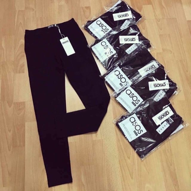 Quần Legging Nâng Mông  Cotton Co Dãn