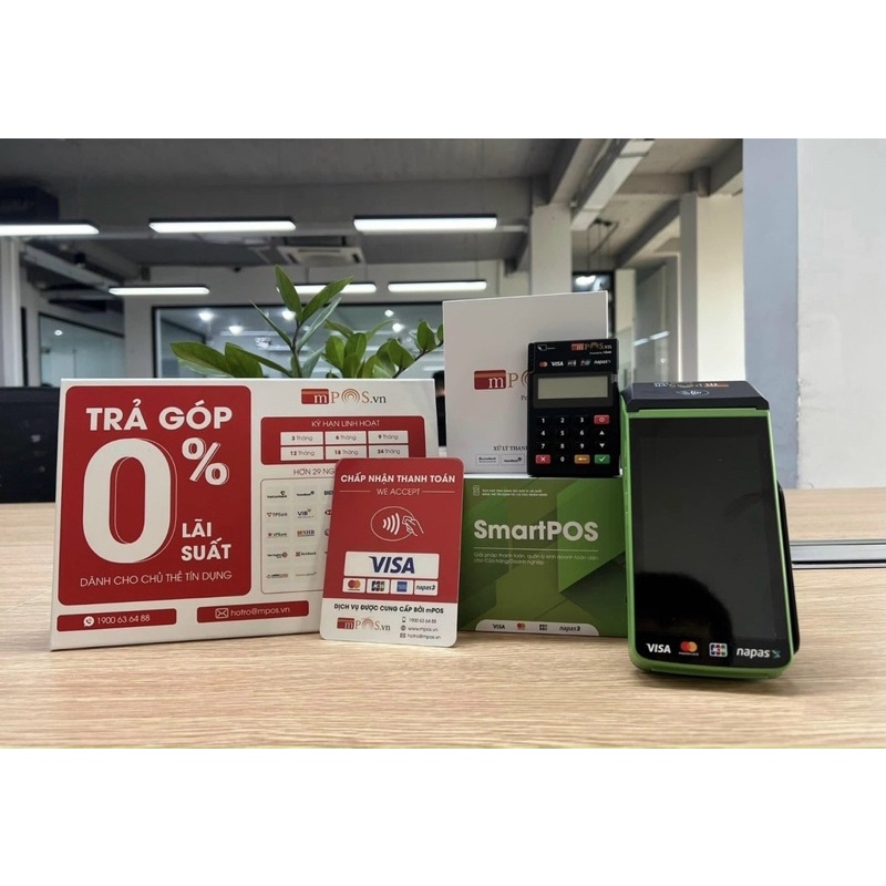 Máy quẹt thẻ MPOS cá nhân - doanh nghiệp