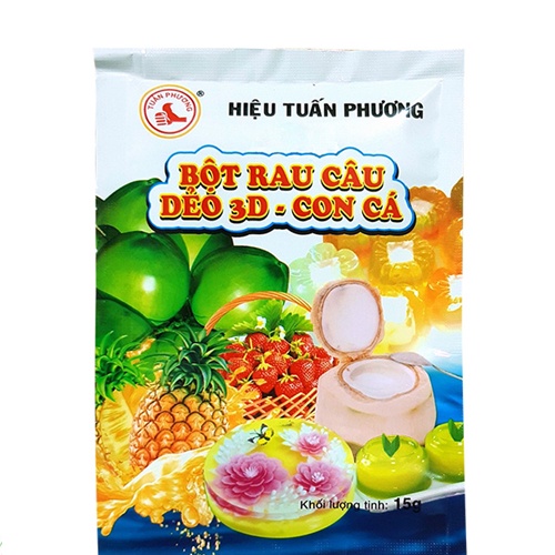 Bột Rau Câu Dẻo 3D - Bột Rau Câu Con Cá - Bột Rau Câu Dùng Làm Bánh - Bách Hóa Xanh