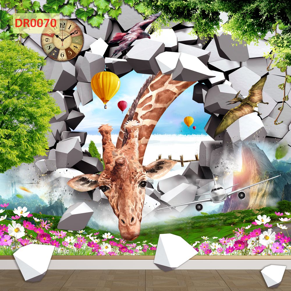 Tranh Dán Tường 3D Chủ Đề siêu xe, Siêu Nhân, Phim Hoạt Hình MẪU MỚI, HÌNH ẢNH SẮC NET