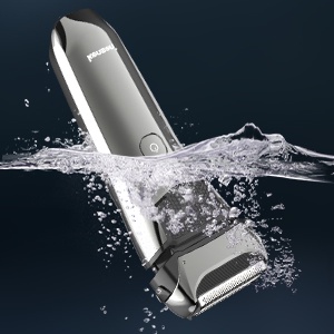 Tông đơ cạo râu KENSEN 3 lưỡi dao linh hoạt có màn hình led hiển thị ướt / khô tích hợp thời trang cho nam