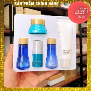 Dưỡng da mụn ❤ SET DƯỠNG CHO DA DẦU, LÀM SẠCH, GIẢM MỤN SUM XANH MINI 5 SẢN PHẨM