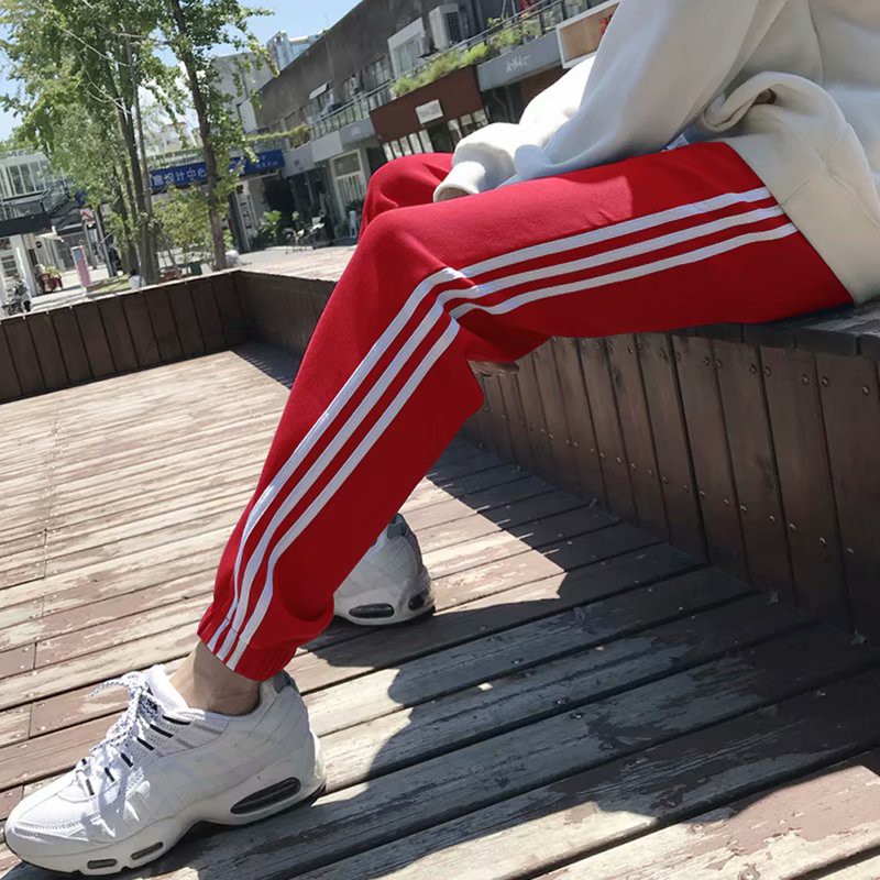 Men's fashion plaid sports pants