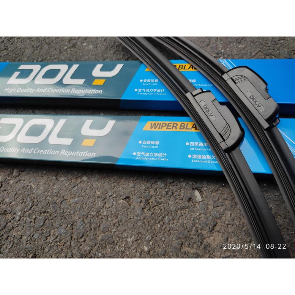 Gạt Mưa Silicon Doly Xe Accent 2018 2019 2020 gạt cực sạch cực êm