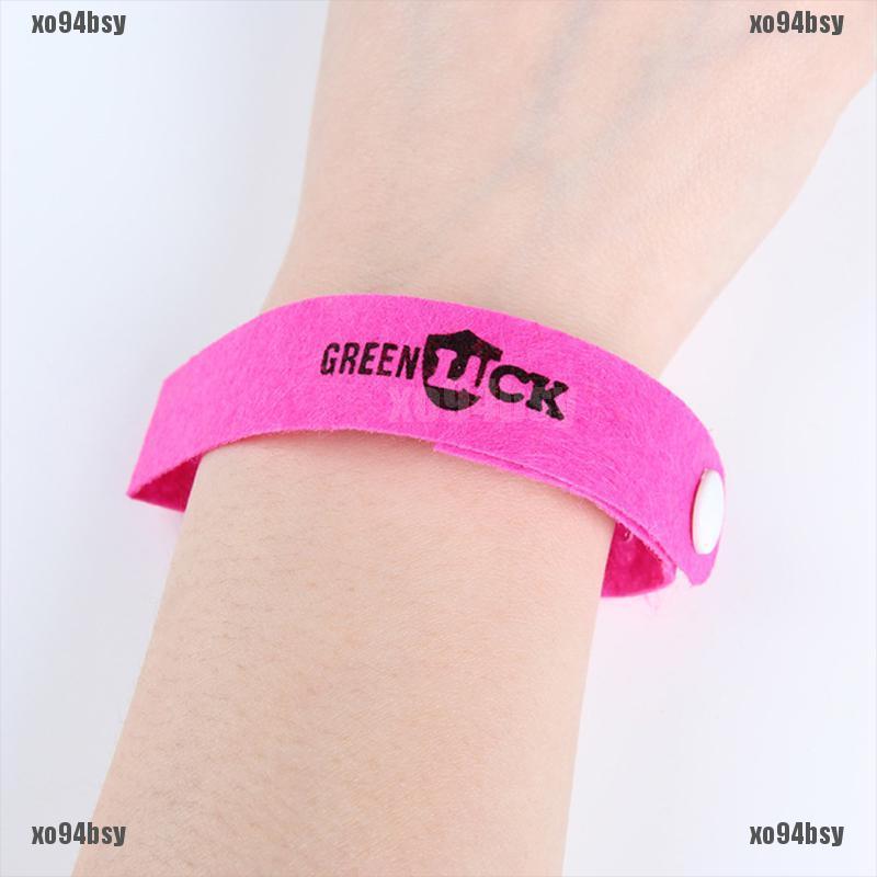 [xo94bsy]Useful Anti  Pest Insect Bugs  Repeller Wrist Band Bracelet