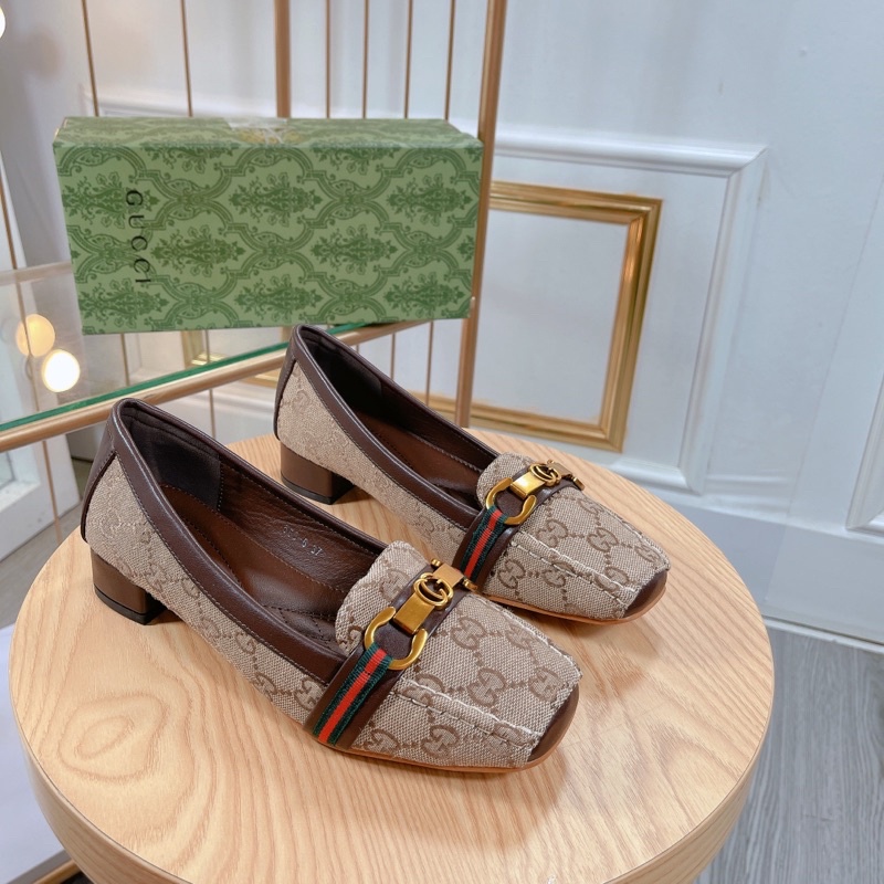 Giày mũi vuông gót vuông hàng super fullbox bill túi giấy có video ảnh thật