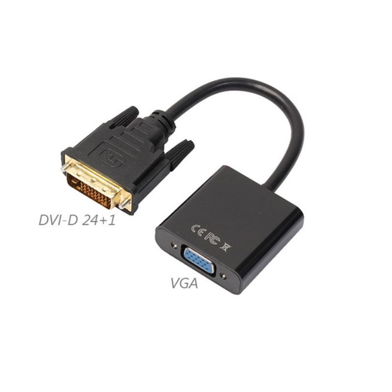 Dây Chuyển DVI Sang VGA Có Chipset Dài 20cm | BigBuy360 - bigbuy360.vn