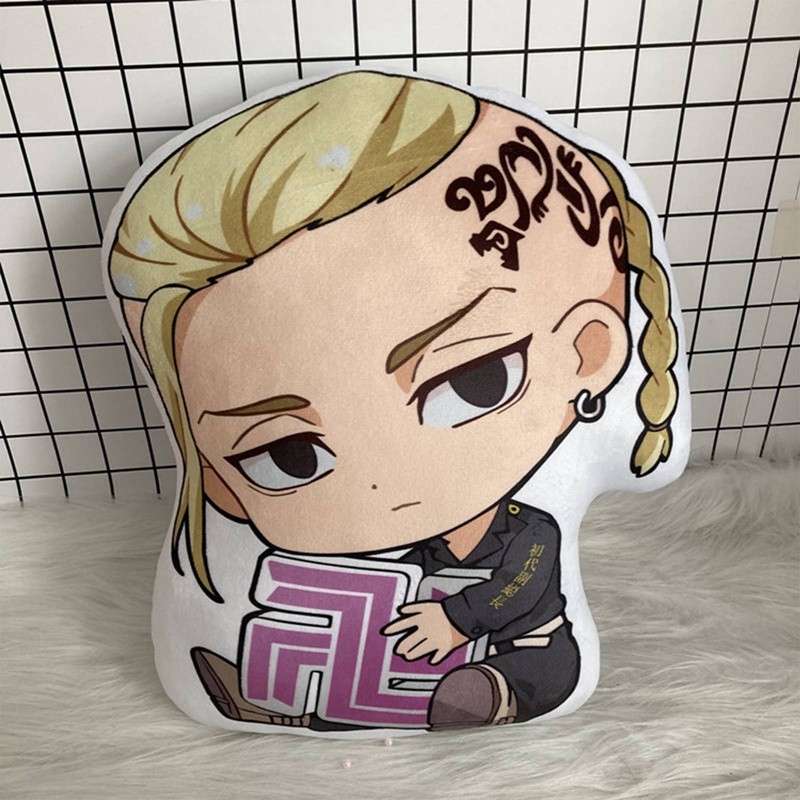 Tmdbyx Đồ chơi nhồi bông hình nhân vật Anime Tokyo Revengers cao cấp dễ thương 10cm