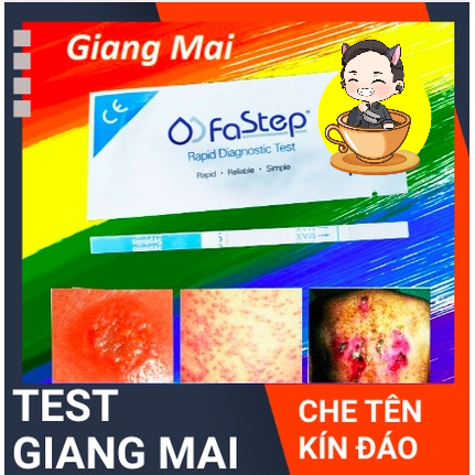 Que test giang mai Syphilis Fastep, lấy máu không đau - Nhập khẩu Mỹ, xét nghiệm kiểm tra giang mai