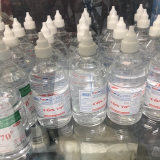 Cồn 70- 90 độ dùng để sát khuẩn tiệt trùng trong y tế , spa