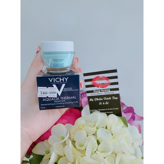 Mặt Nạ Ngủ Vichy Aqualia Thermal Night Spa Replenishing & Soothing Sleeping Mask.