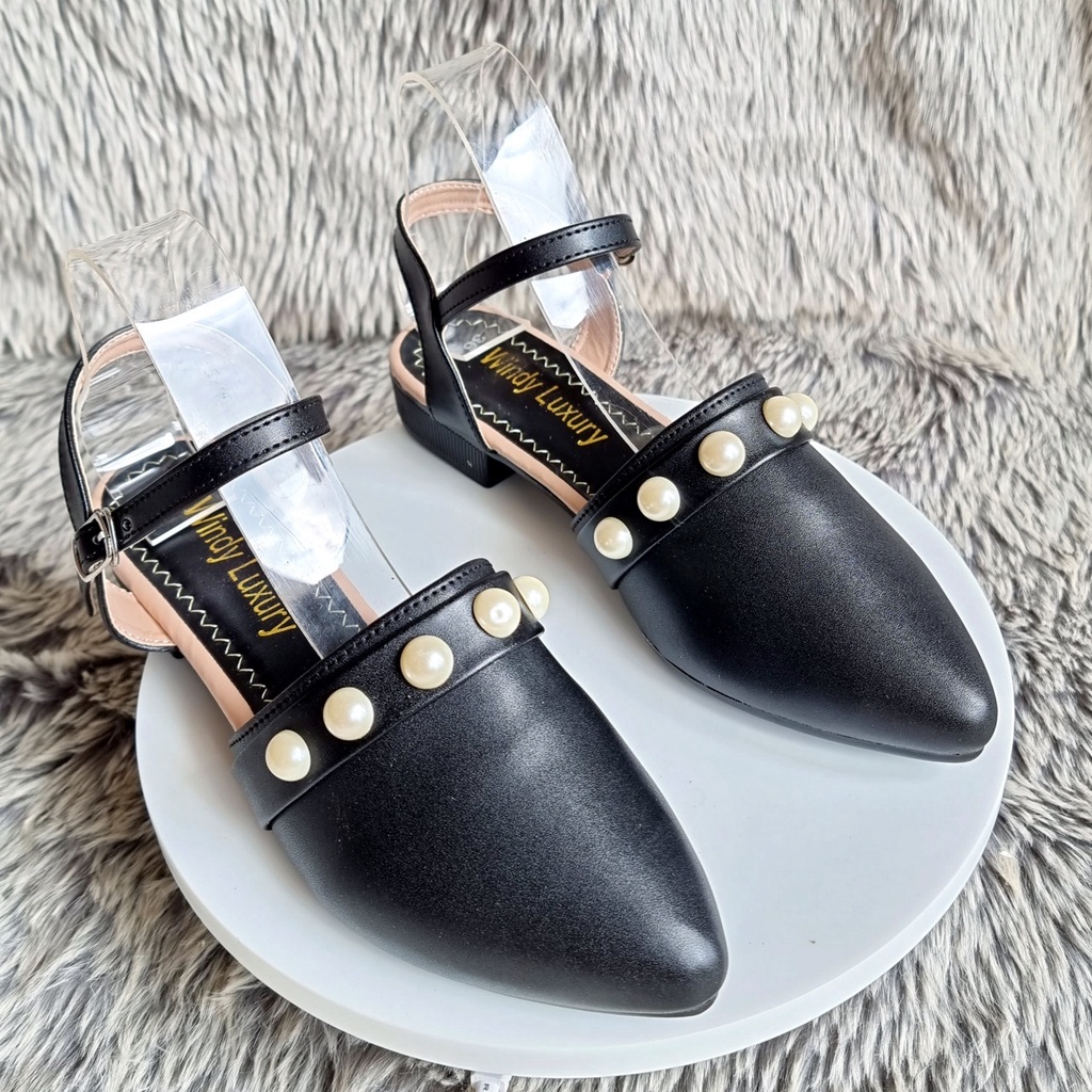 Sandal Nữ Bít Mũi Dễ Thương 2 Phân - MS 056