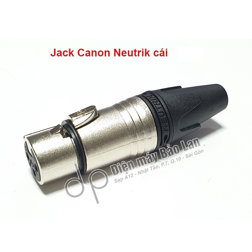 Jack canon NEUTRIK đực, cái