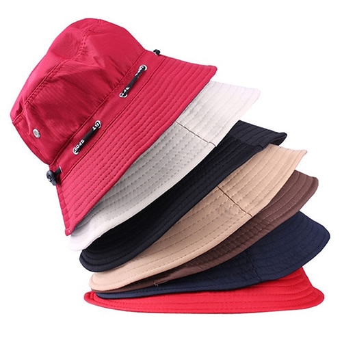 Unisex Bucket Hat Hunting Fishing Cap Summer Travel Sun Screen Hats