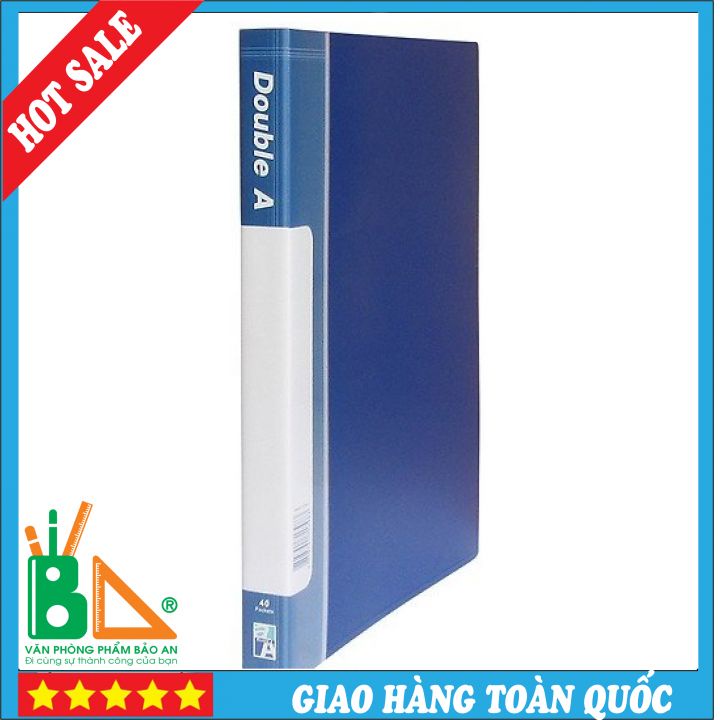 File Đựng Tài Liệu A4 Double A  40 Lá Siêu Bền  SALE SẬP SÀN