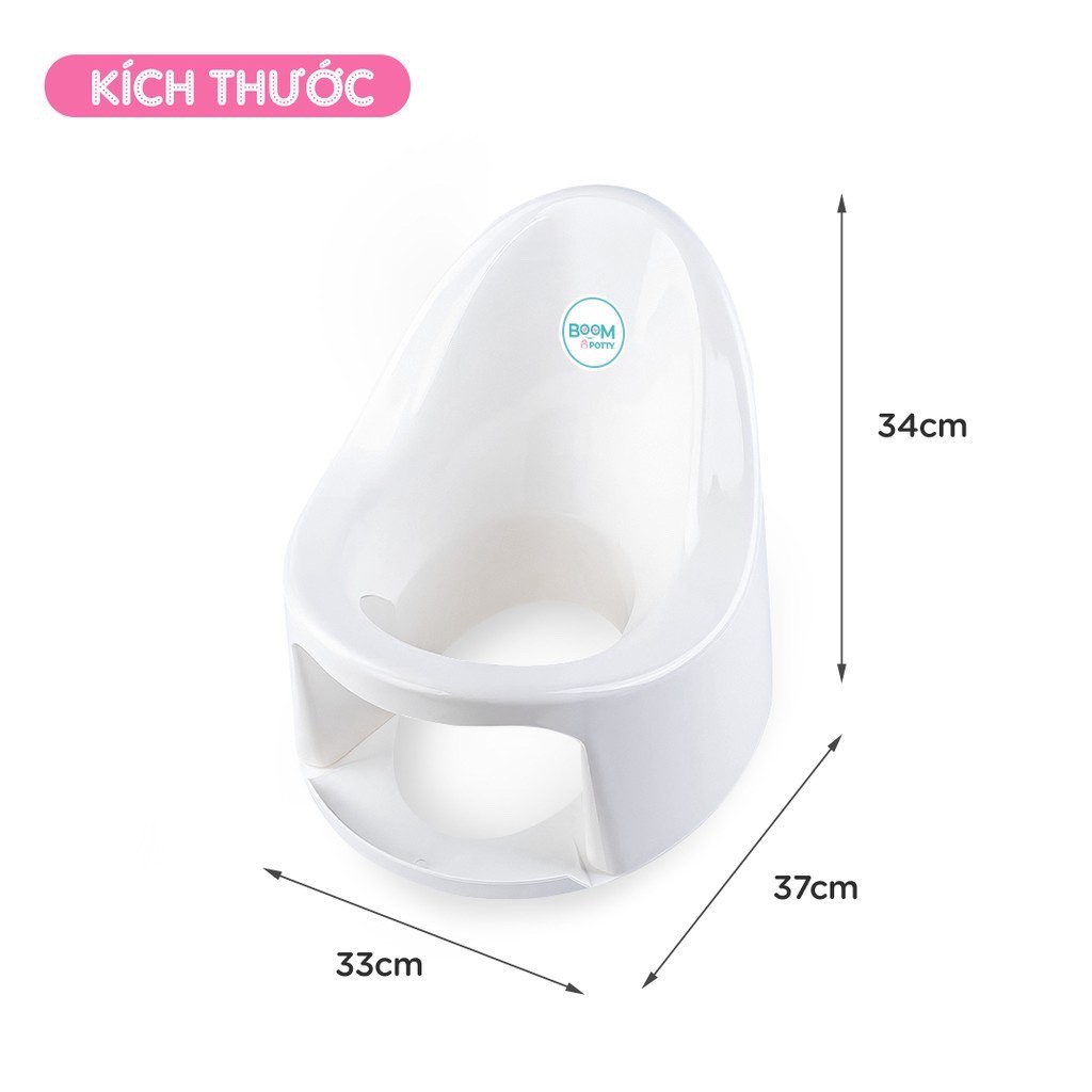 [Tặng quà]  Bô cho bé , Boom Potty vệ sinh cho bé  từ 8 tháng (8,5kg)-4 tuổi