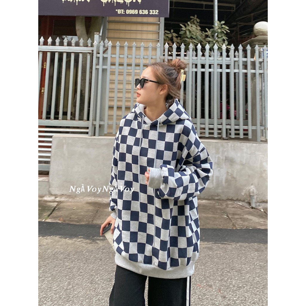 ÁO HOODIE KẺ CARO CHẤT SIÊU ĐẸP | BigBuy360 - bigbuy360.vn
