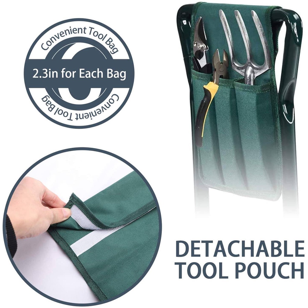 Ghế Đẩu 2 Trong 1 Có Thể Gập Lại Tiện Dụng Cho Sân Vườn