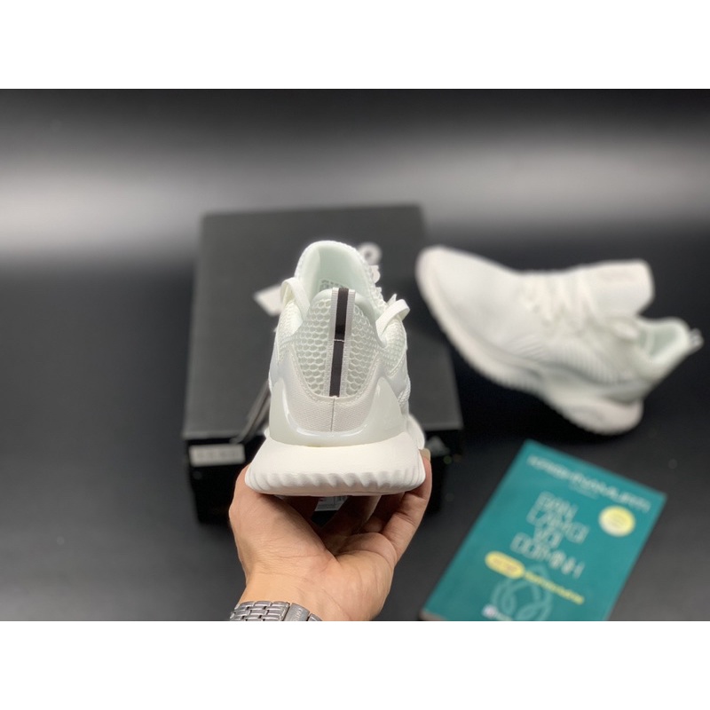 Giày thể thao/ Sneaker Alphabounce full trắng