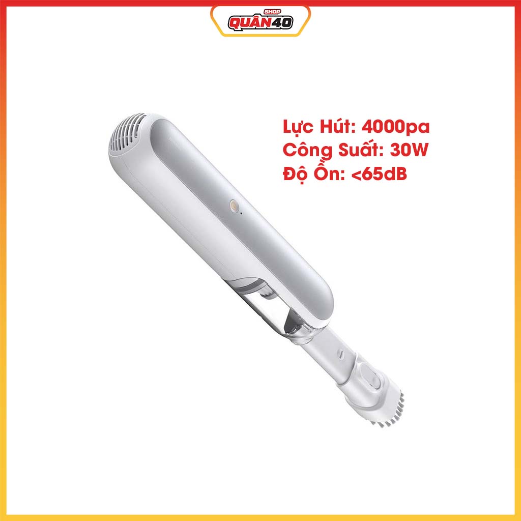 Máy Hút Bụi Ôtô Pin Sạc Cầm Tay Baseus  A1 Car Vacuum Cleaner - Hàng Chính Hãng