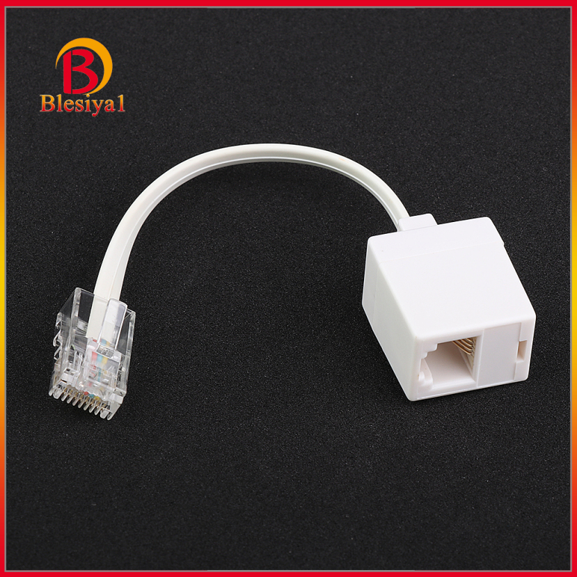 (Hàng Mới Về) Dây Cáp Chuyển Đổi Rj45 Sang Rj11 Dành Cho Điện Thoại / Nhà / Văn Phòng