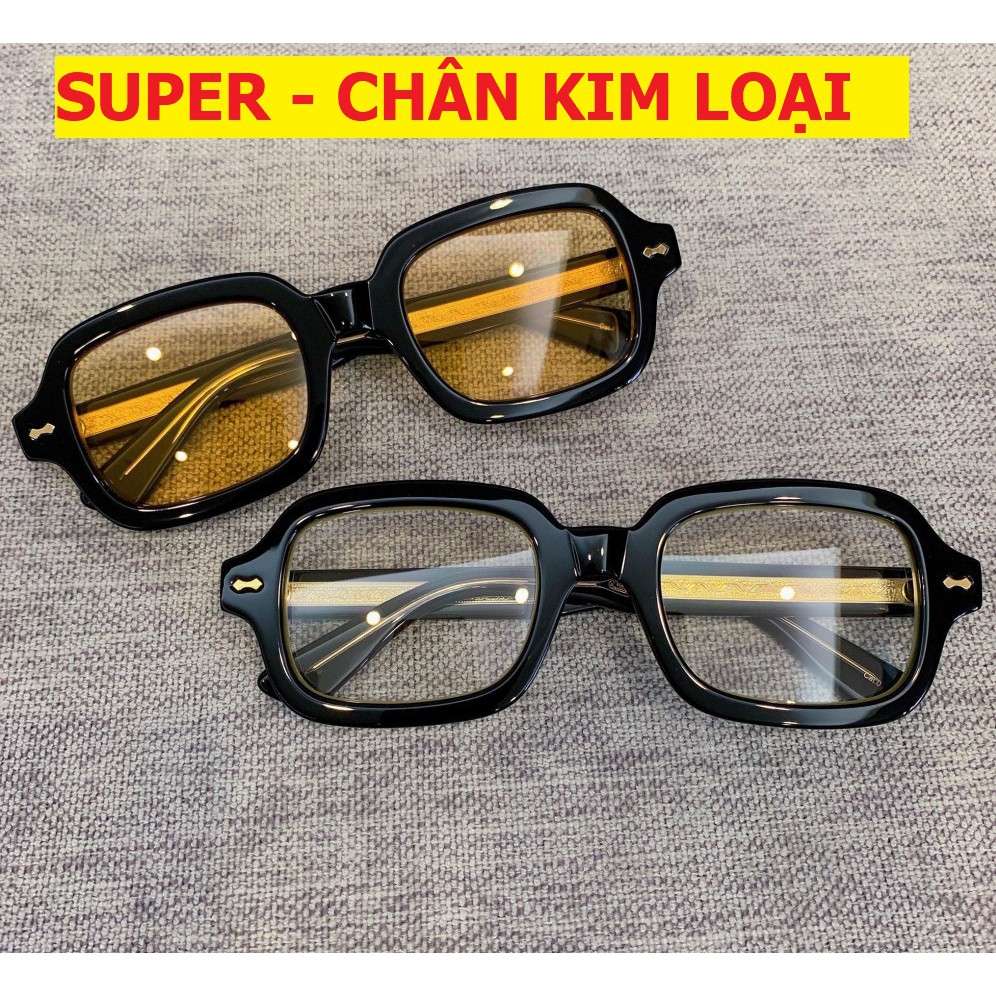 MẮT KÍNH RÂM SƠN TÙNG - Kính Mát NAM NỮ HÀN QUỐC MÀU VÀNG CAM GỌNG VUÔNG CAO CẤP THỜI TRANG HOT TREND | BigBuy360 - bigbuy360.vn
