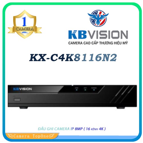 ĐẦU GHI CAMERA IP 8MP KX-C4K8116N2 ( 16 kênh 4K )