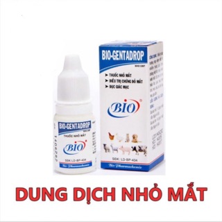 Dung dịch nhỏ mắt thú cưng bio