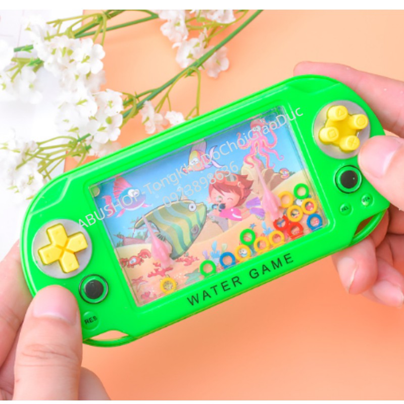 Máy chơi game [Mua 3 giảm 15%] Đồ chơi trẻ em game bắn vòng nước giải trí - Đồ chơi thông minh cho bé nhiều màu A41