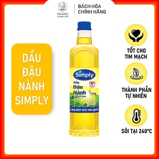 Dầu Đậu Nành Simply Chai 1 Lít