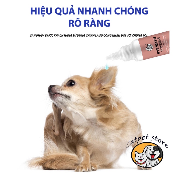 Nước rửa tai chó mèo,nước vệ sinh tai cho thú cưng