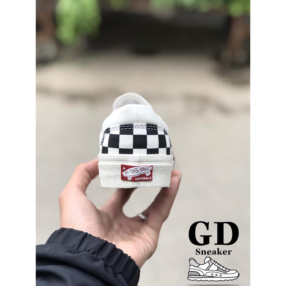 Giày thể thao VANS vault caro (Checkerboard Slip On) bản Trung [ full box bill] nam/nữ | BigBuy360 - bigbuy360.vn