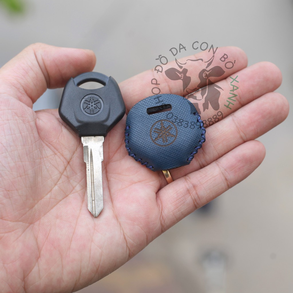 Bao Da Chìa Khóa cơ Yamaha R15 MT15 handmade da thật