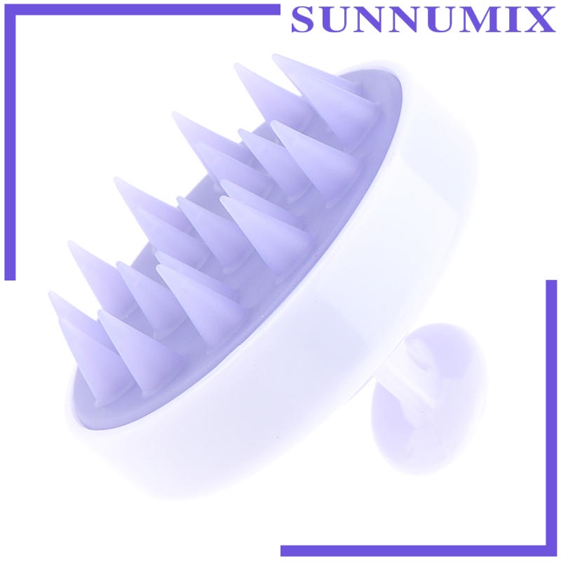 Lược Silicone Mát Xa Da Đầu Chống Trượt Tiện Dụng