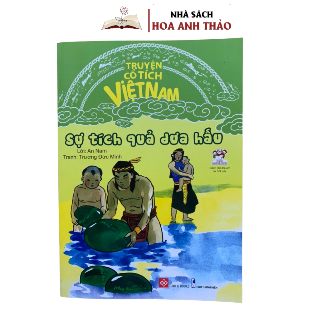 Sách - Truyện cổ tích Việt Nam đọc cho bé trước giờ đi ngủ phát triển tư duy ngôn ngữ nuôi dưỡng tính cách cho bé