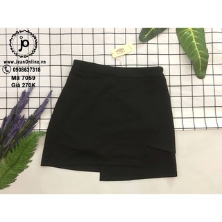 Bigsize - short váy đen