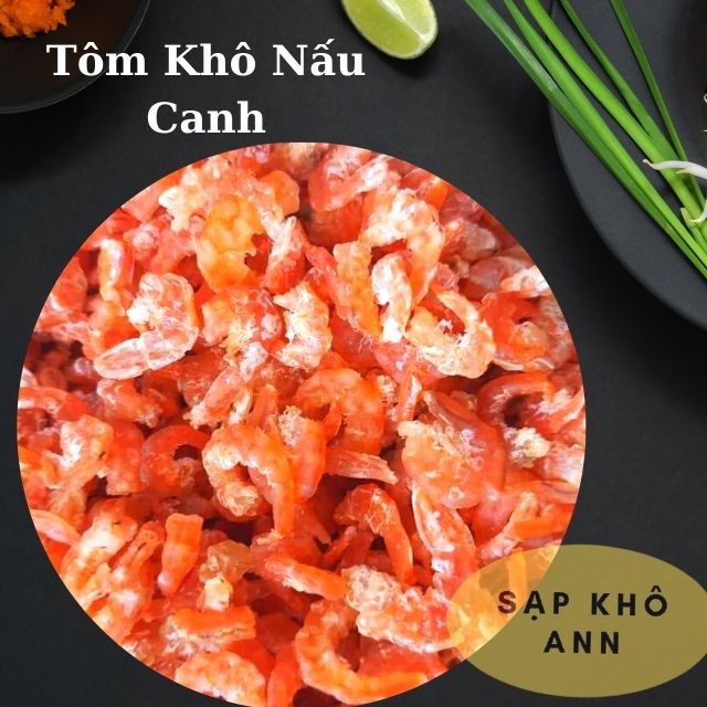 [Nhà Làm] Tôm Khô Cà Mau Loại Nhỏ Nấu Canh Bao Ngon - 250gr Dùng Thử