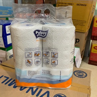 Khăn giấy đa năng Pulppy xanh