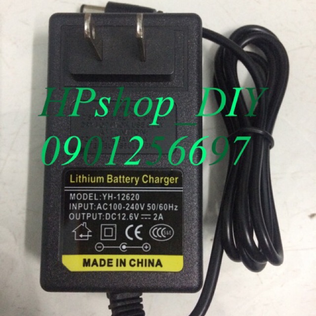 Sạc 3s 12.6v cho pin li-on 2A