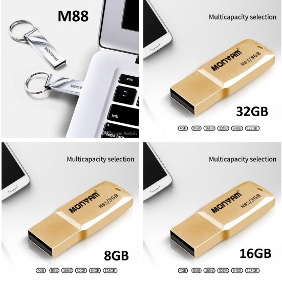 [FREESHIP] USB MONVAM M83 - M88 (4GB - 8GB - 16GB - 32GB) CHÍNH HÃNG