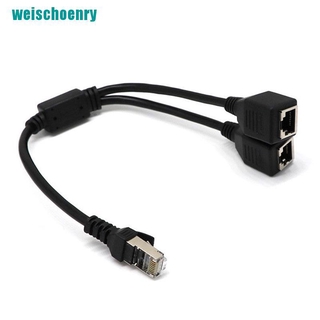 Cáp Chia Rj45 1 Male Sang 2 Female Port Ethernet