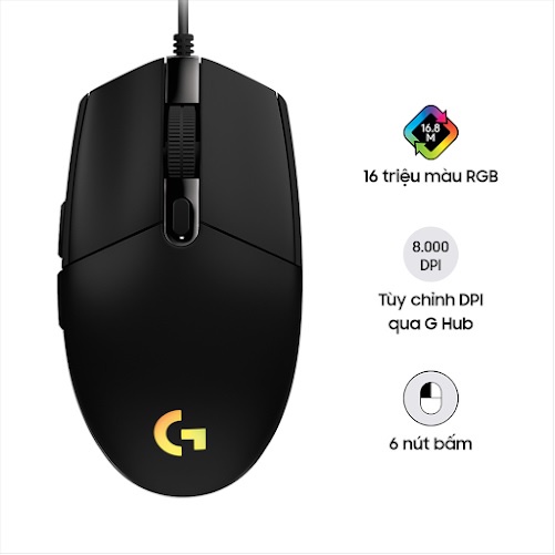 Chuột Logitech G102 chính hãng bảo hành 2 năm