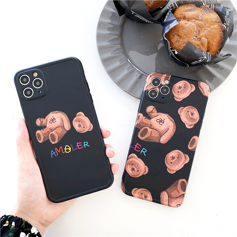 Ốp lưng iphone Amoler IMD dày dặn viền nổi 5/5s/6/6plus/6s/6splus/7/7plus/8/8plus/x/xr/xs/11/12/pro/max/plus/promax | BigBuy360 - bigbuy360.vn