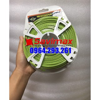 Cước cắt cỏ, cước phát cỏ gai, màu xanh (cắt lẻ 20m)