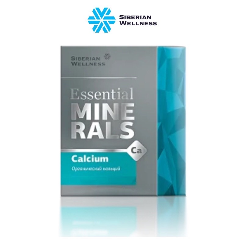 Viên uống bổ sung canxi Essential Minerals Calcium - Siberian