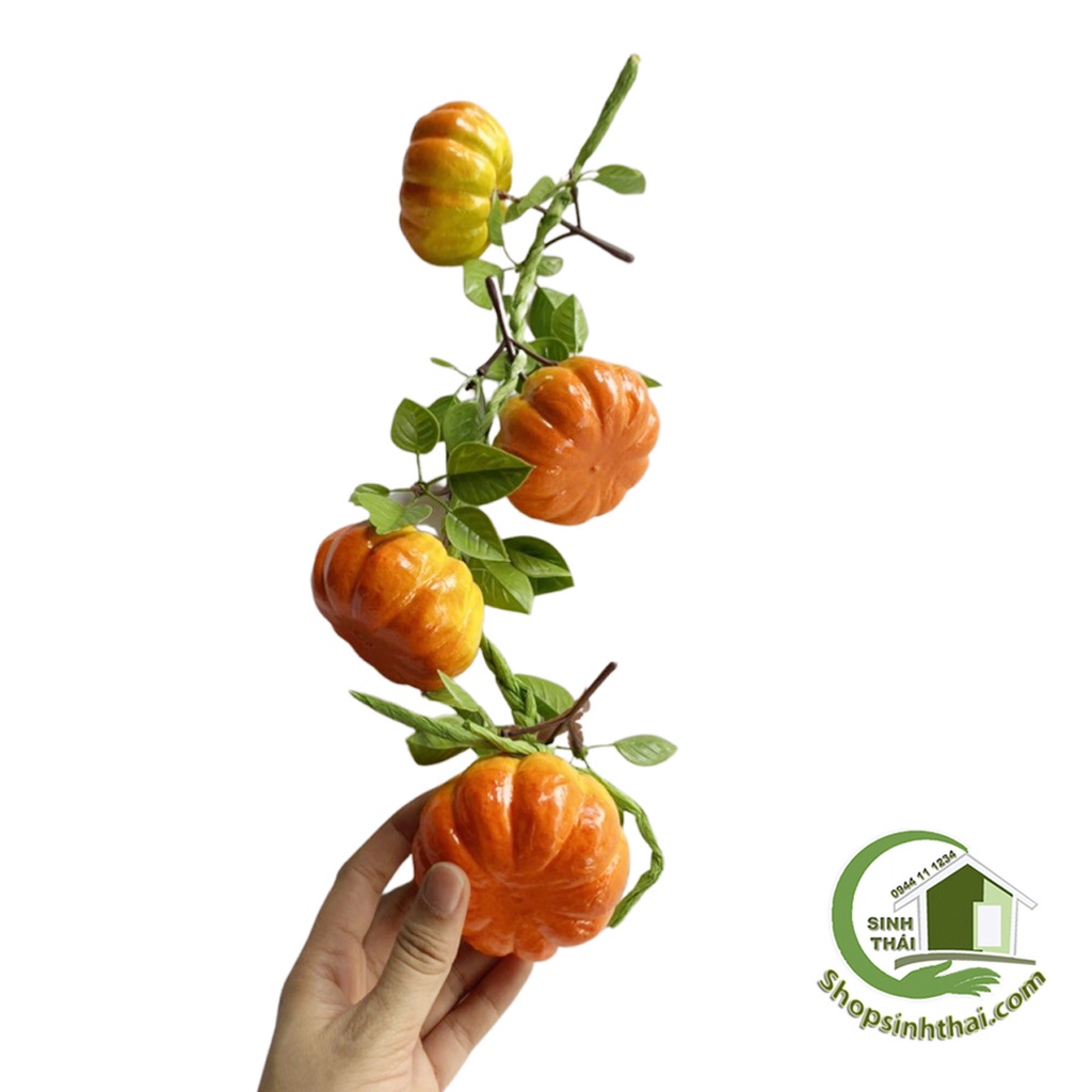 Dây bí ngô vàng - Dây củ quả giả cao cấp