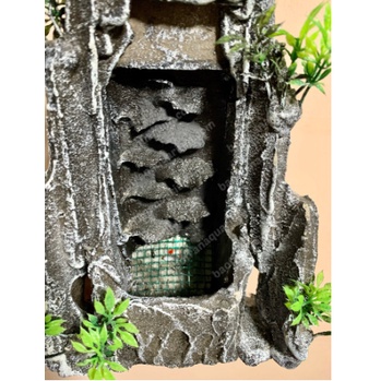 Thác cát xi măng đúc sẳn trang trí bể cá cảnh Thủy sinh kèm cát trắng