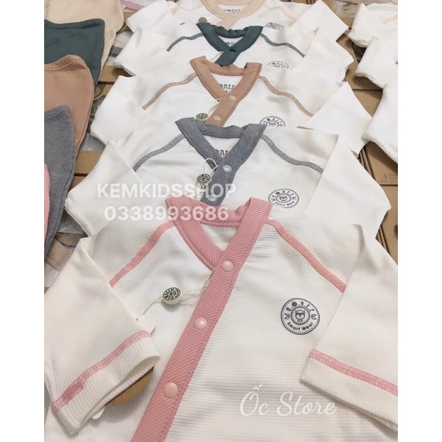 Bộ dài tay sơ sinh Hrnee